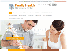 Tablet Screenshot of drdanchiropractic.com